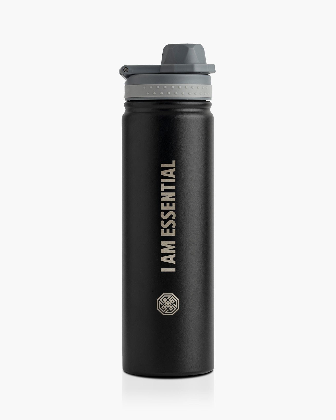 Garrafa I Am Essential Preta